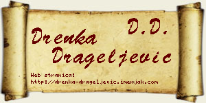 Drenka Drageljević vizit kartica
